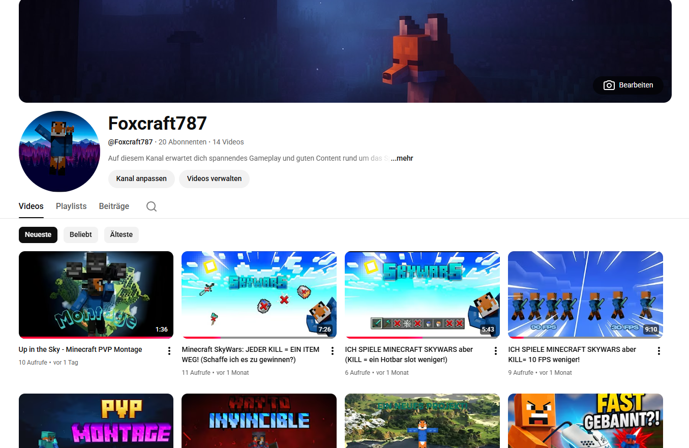 YouTube Kanal